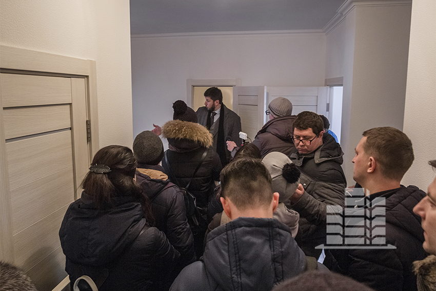 Первый дом для переселенцев по программе реновации в Москве. Съемка Новострой-М