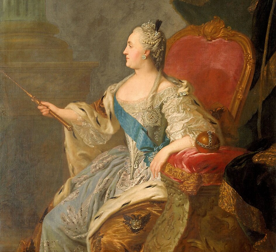  Фёдор Рокотов. Портрет Екатерины II, 1763