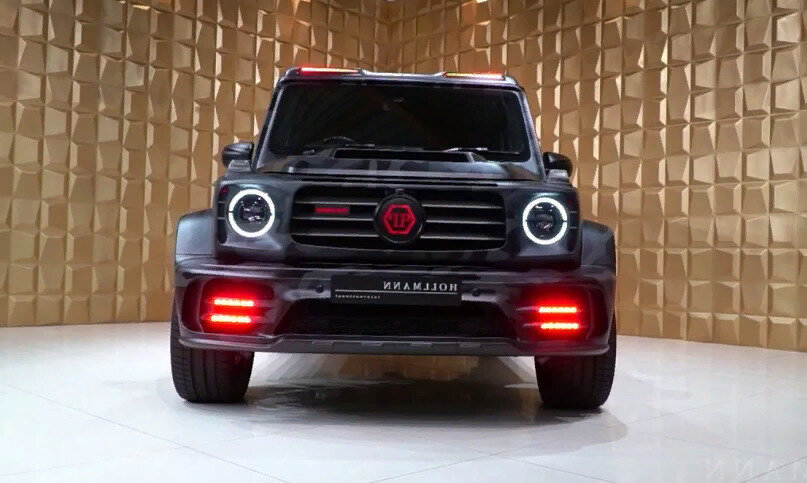 Mercedes Benz g63 Brabus пурпурный