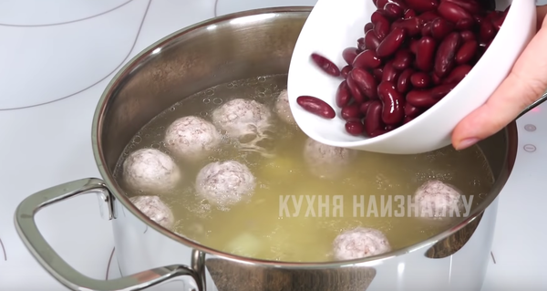 Борщ сибирский с фрикадельками: трижды 