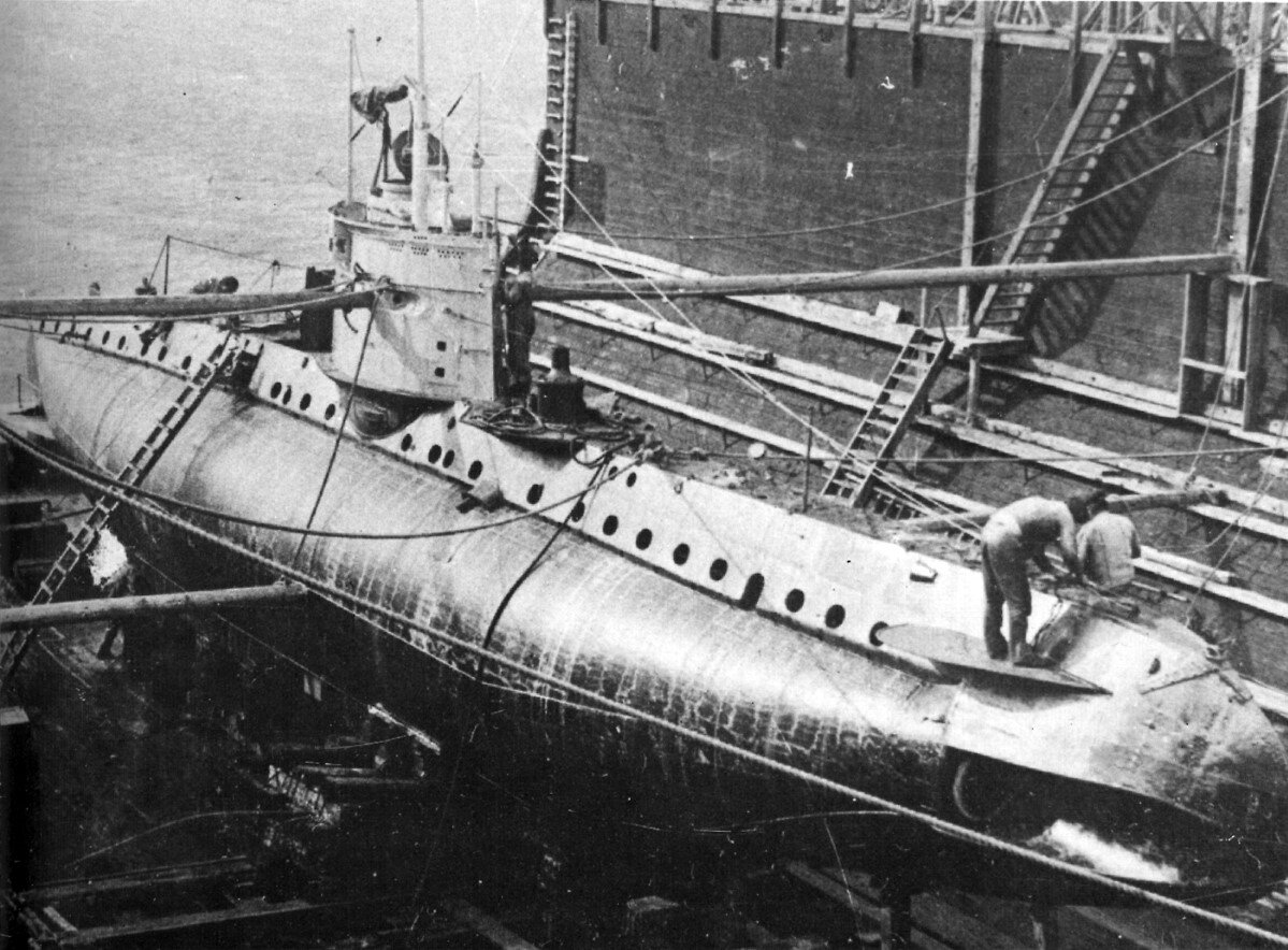 Подводная 1. Подводные лодки Австро-Венгрии морская коллекция 2013-05 164.