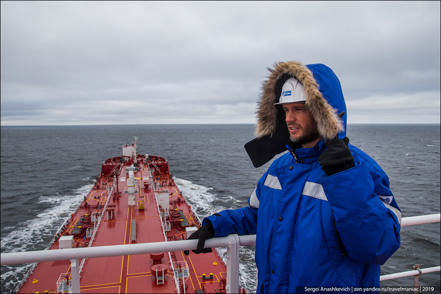 Сходил на танкере по Северному морскому пути и увидел, как черное золото путешествует по Арктике