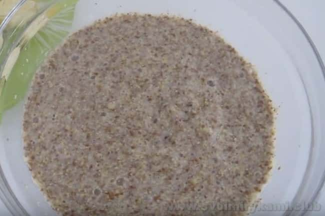 Живая каша из семени льна без варки