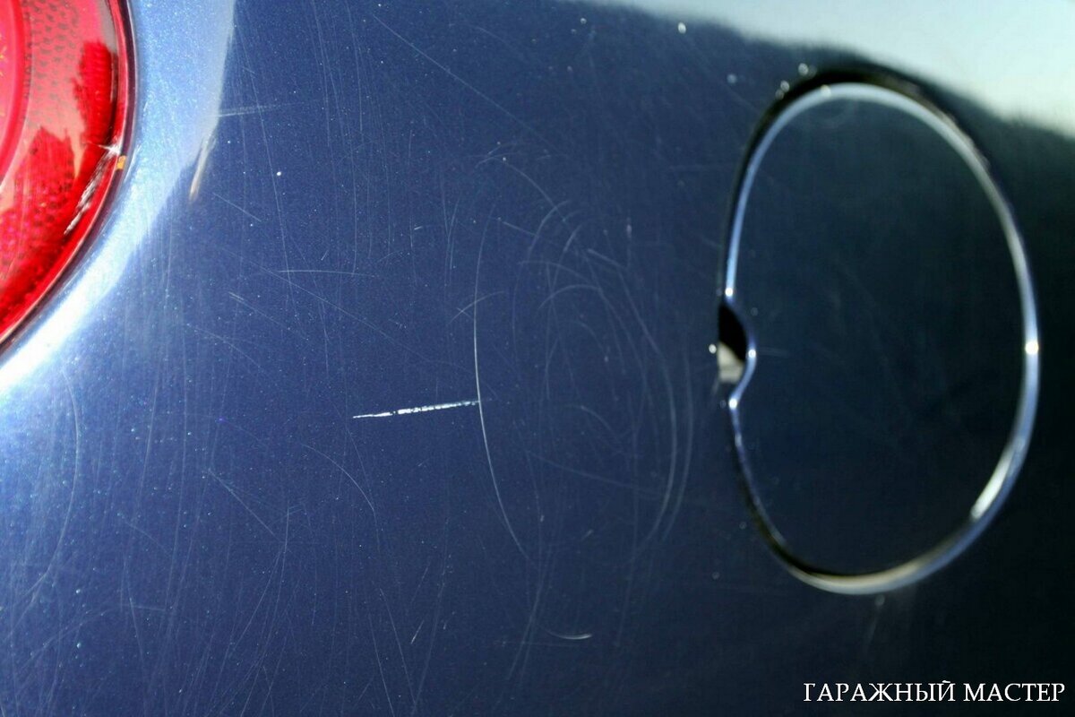 Царапины на автомобиле