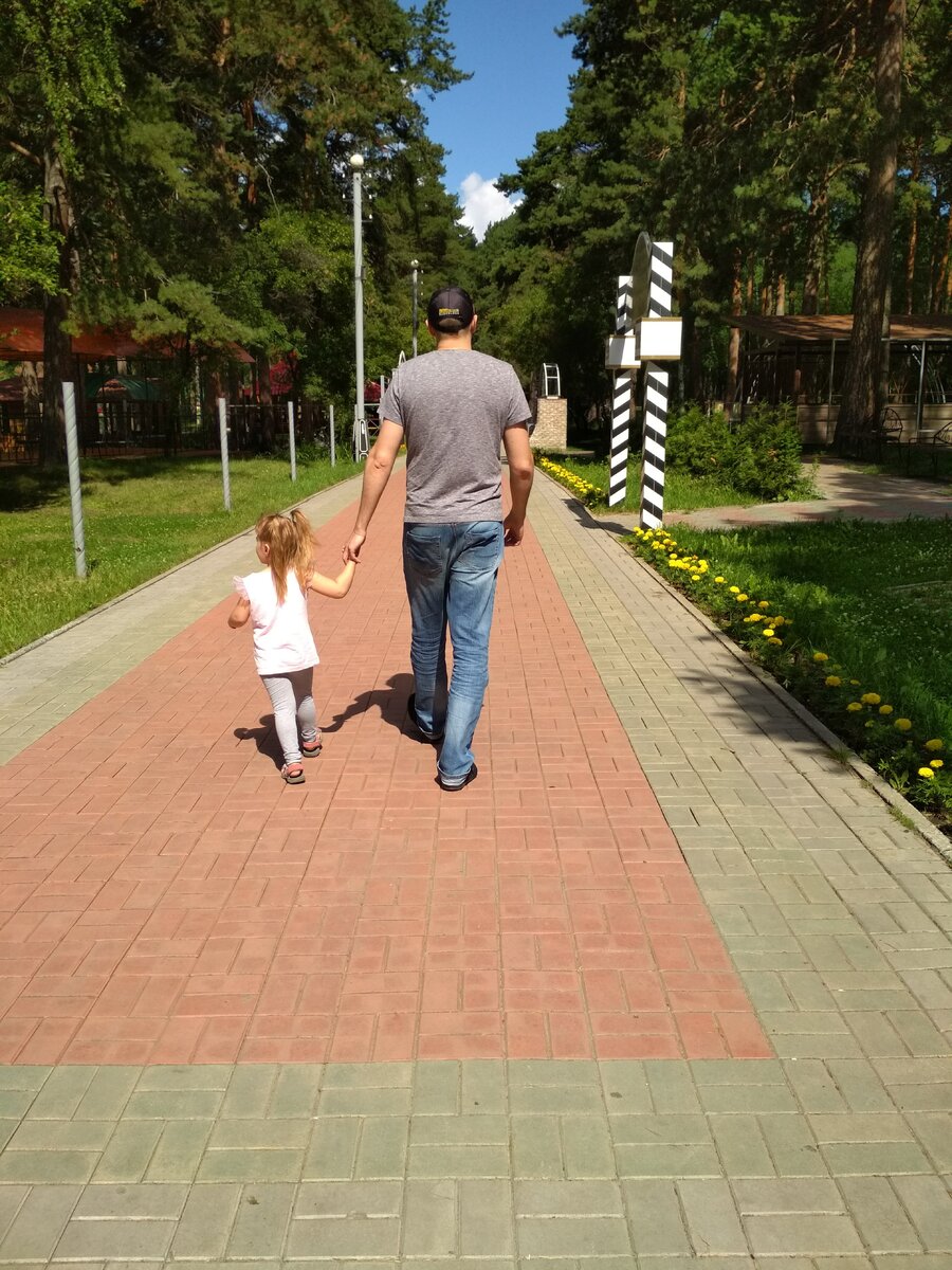 я с дочерью, 2017г