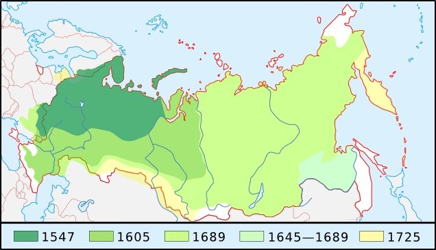 Русское государство в 1547—1725 годах