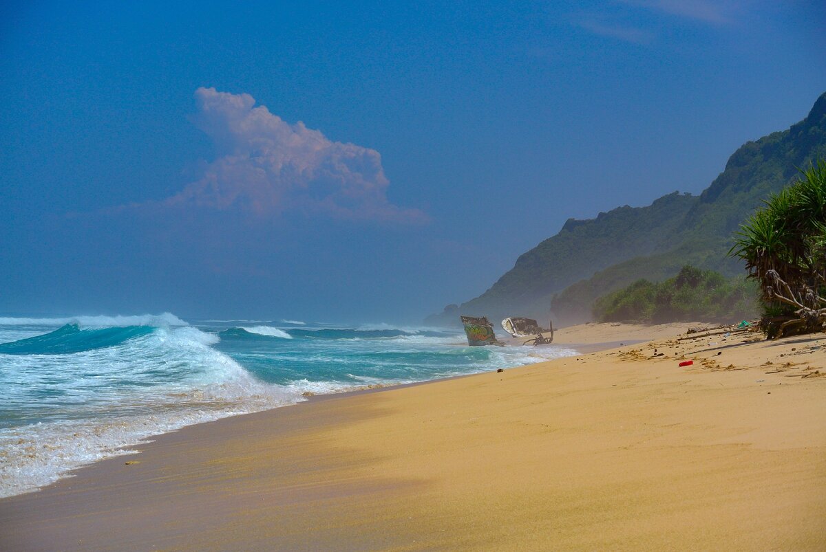 Пляж Ньянг Ньянг, о.Бали, Индонезия