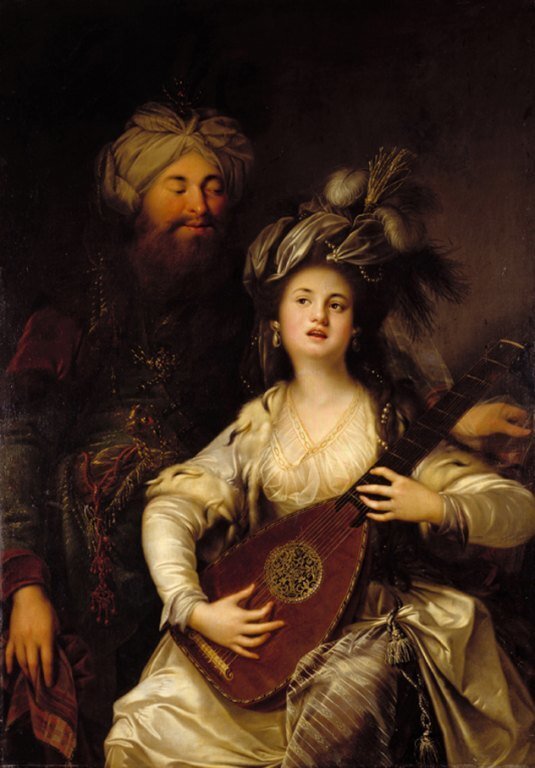 Антон Хикель «Роксолана и султан» 1780г.