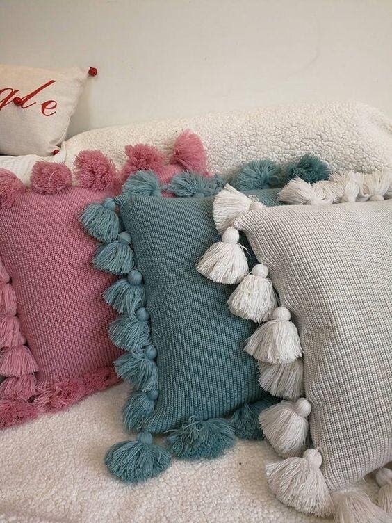 Декоративные подушки своими руками (95 фото)
