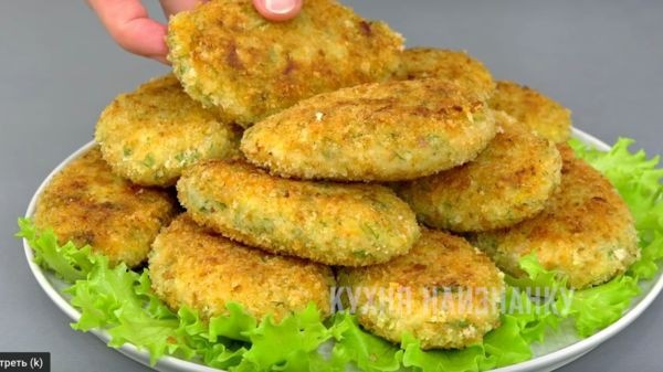 Капустные котлеты.