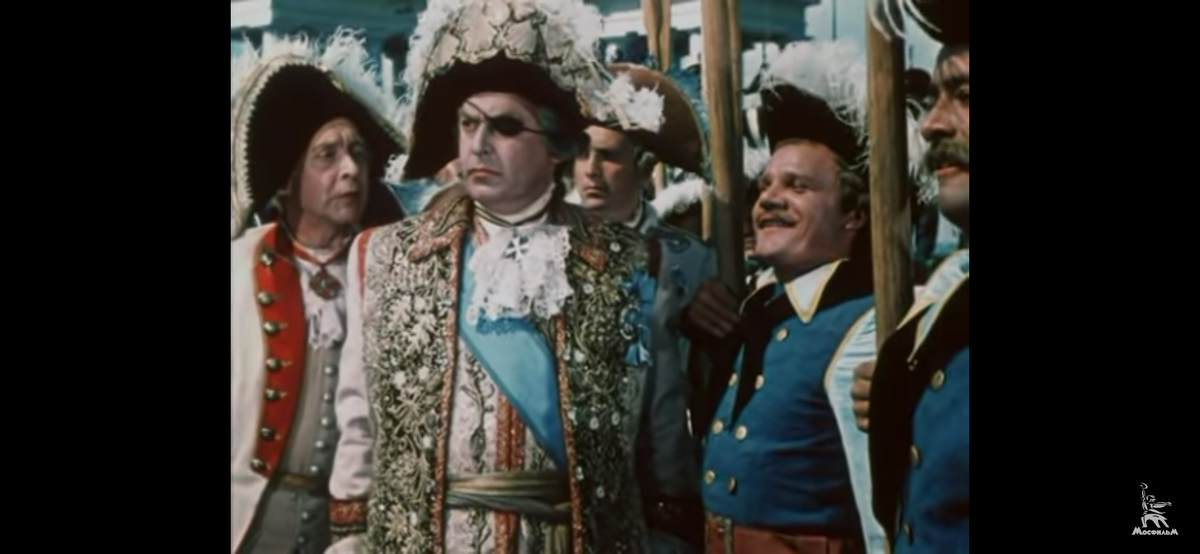 Кадр из фильма " Адмирал Ушаков".