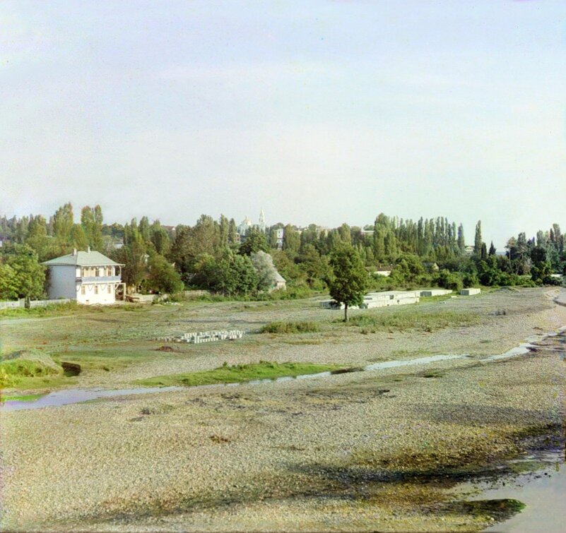 С. М. Прокудин-Горский. [Вид на Сочи.] 1912 год