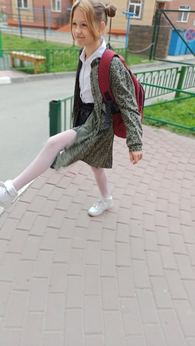 Моя отважная школьница