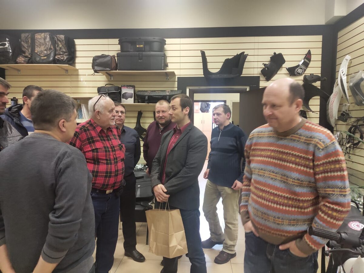 Встреча с представителями завода Jawa