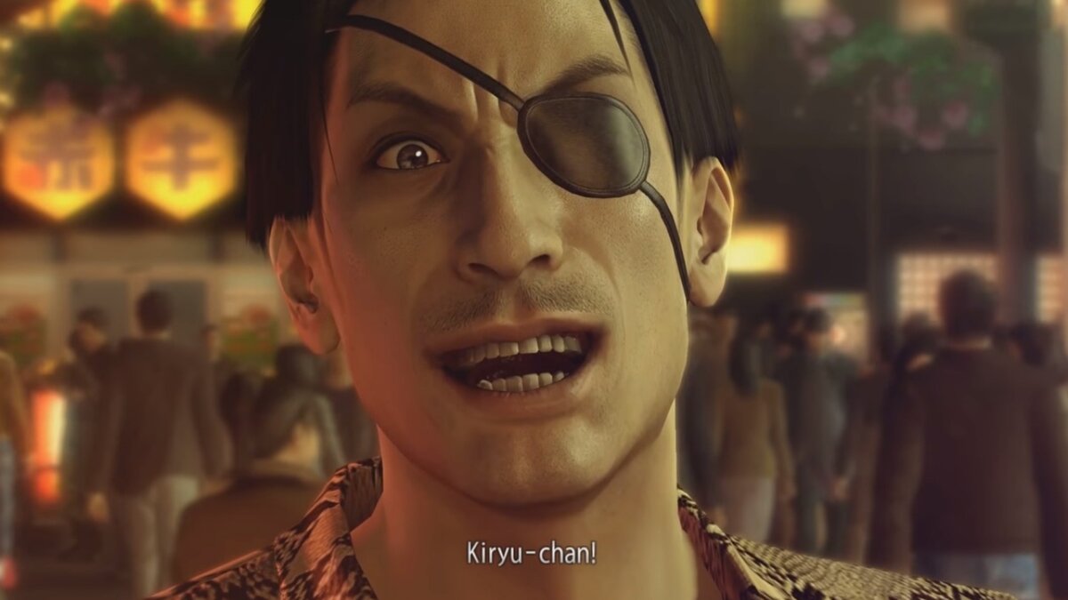 Пример из игры "Yakuza 0"