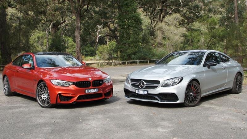 BMW M4 vs Mercedes Benz C63 AMG