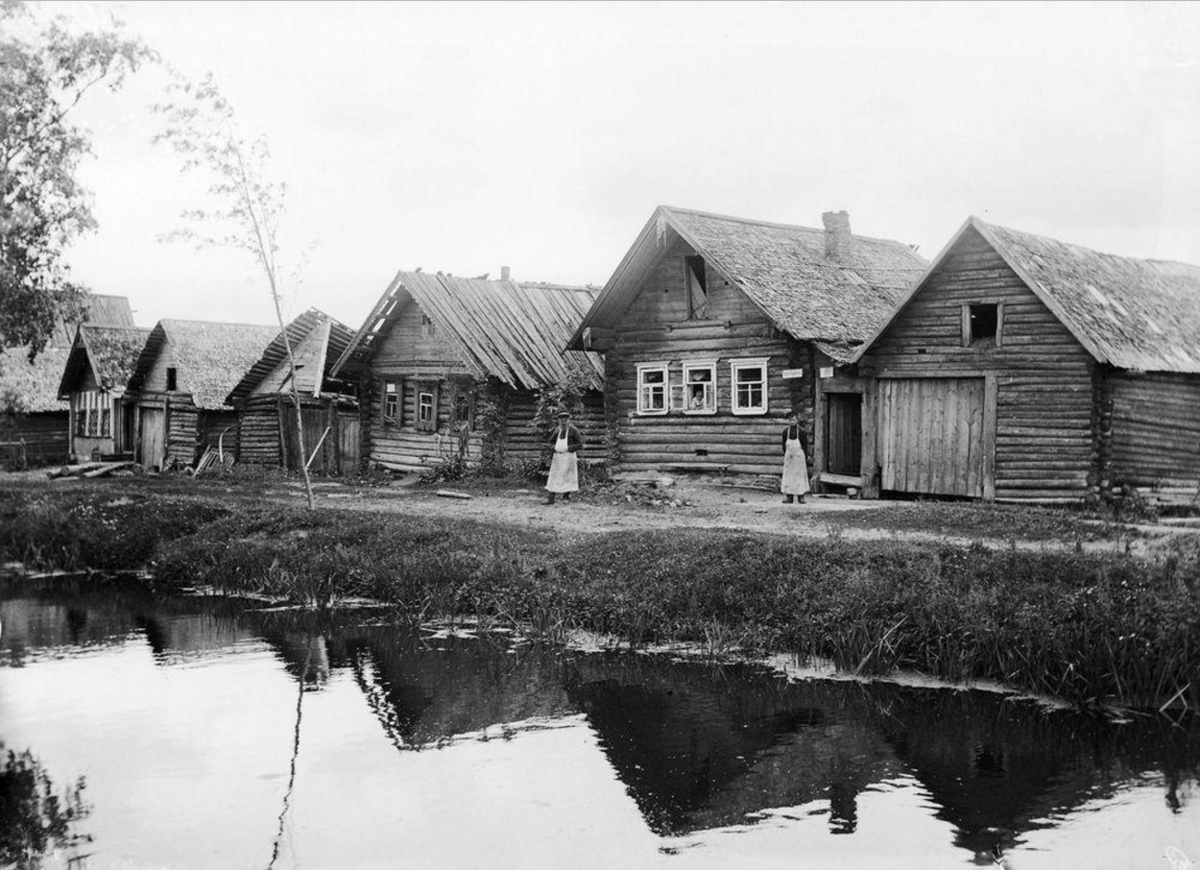 Столетние фотографии Ингерманландии (Ленобласти); что в них кажется  странным или любопытным | sevprostor | Дзен