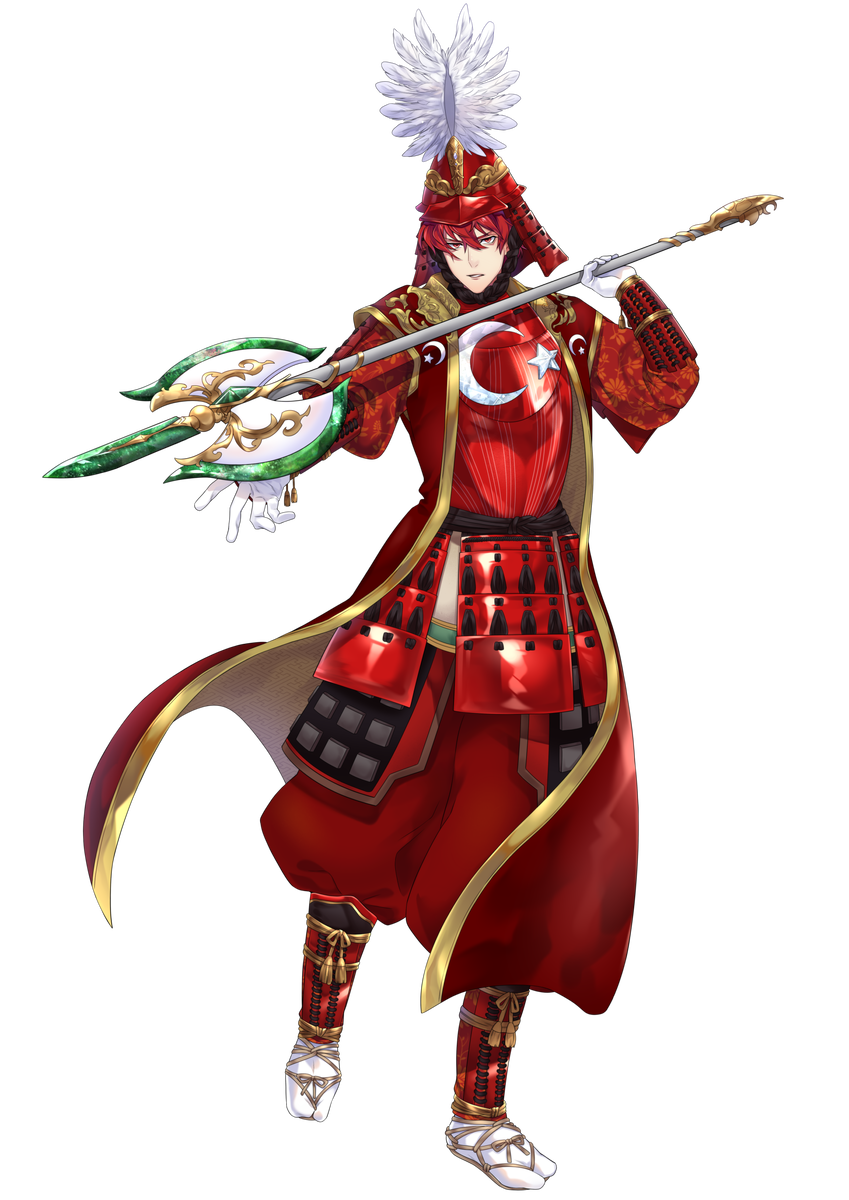 Турецкий аниме-воин Ильхан (world-flags.org)