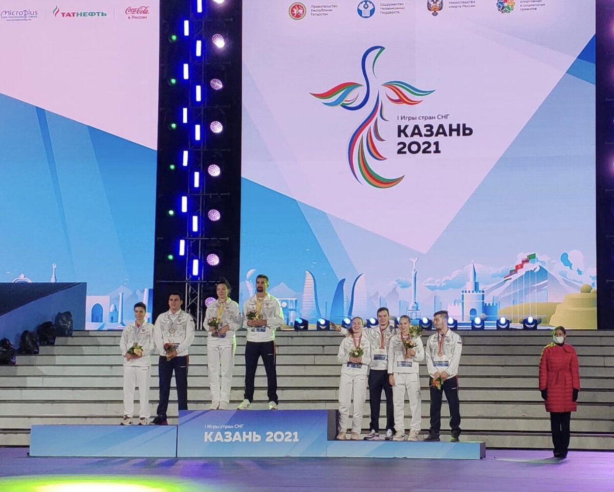 Награждение в смешанном разряде