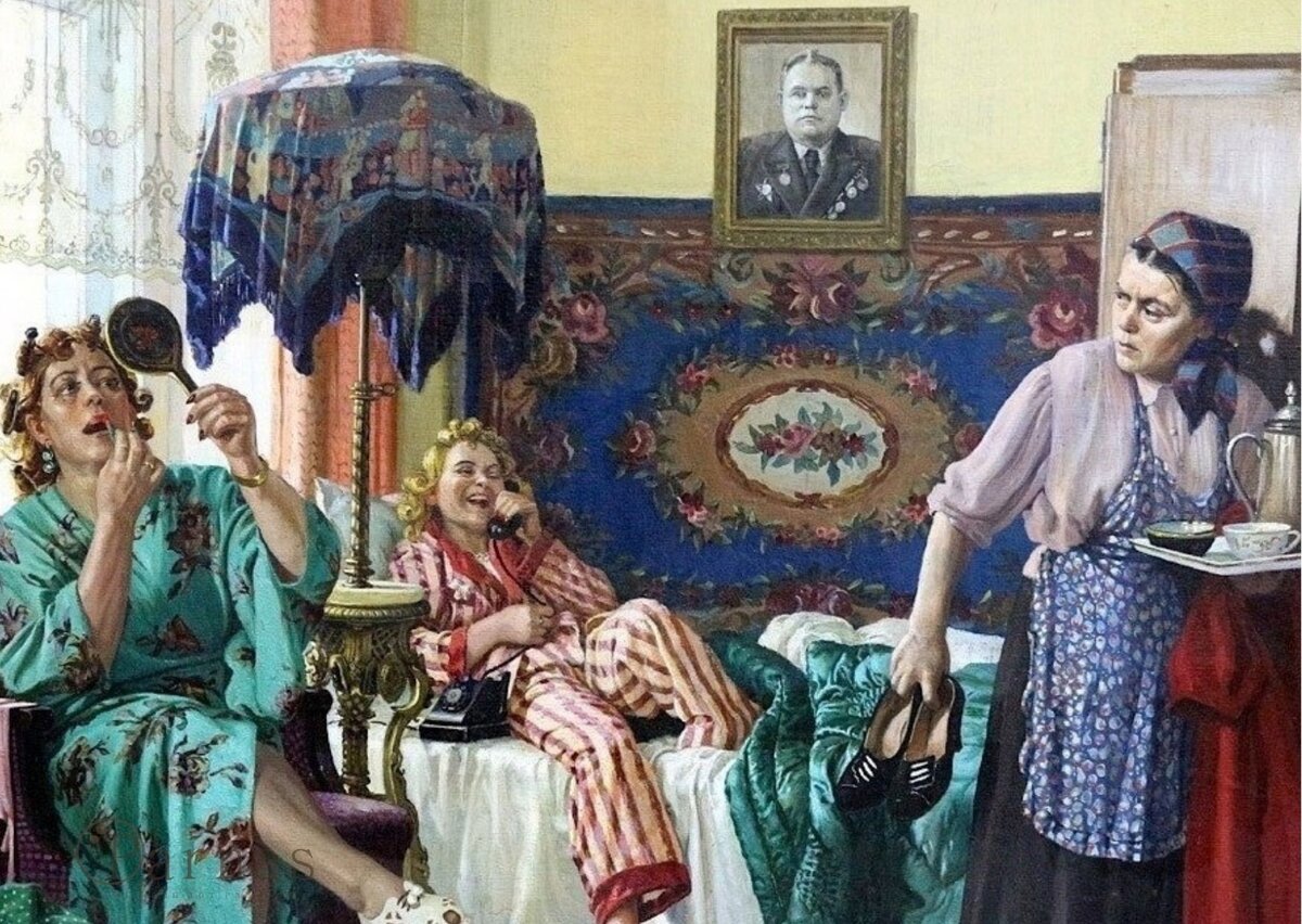 Фрагмент картины Р. Зеньковой