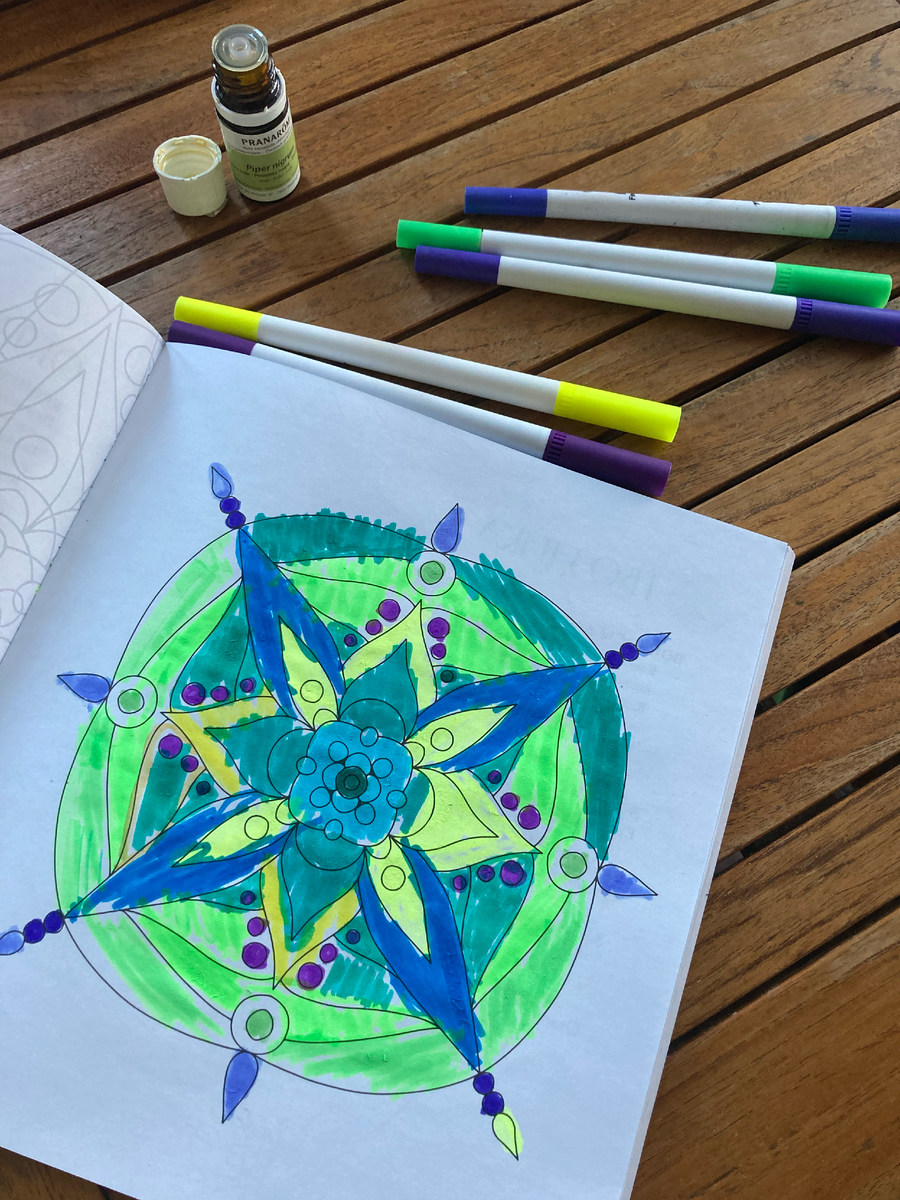 Мандала "Черный перец"