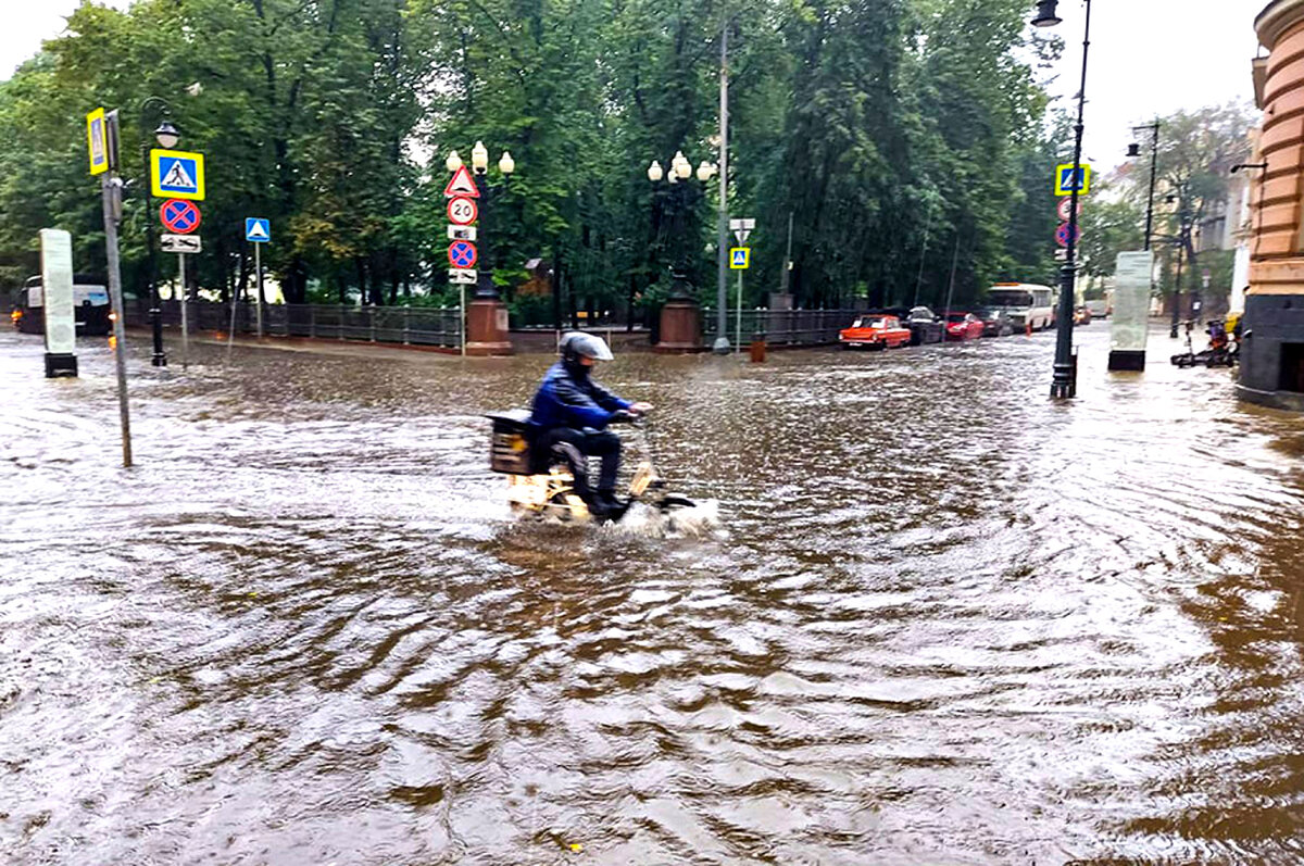 Затопление москвы