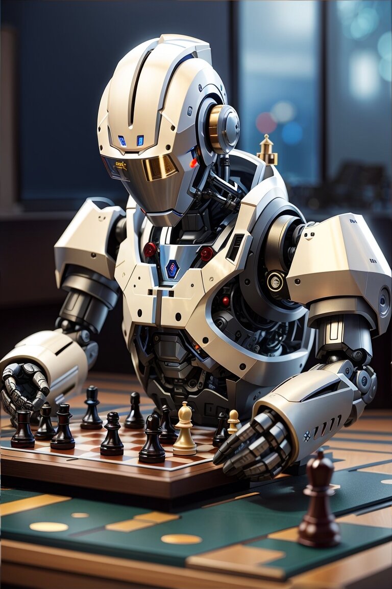 Ной Дэвис, талантливый разработчик, создал уникального шахматного робота, который стал настоящей сенсацией!