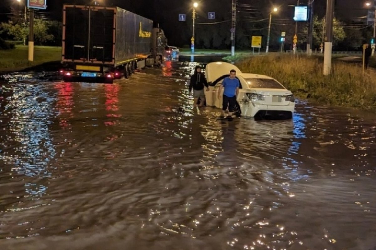 Зеленодольск после дождя