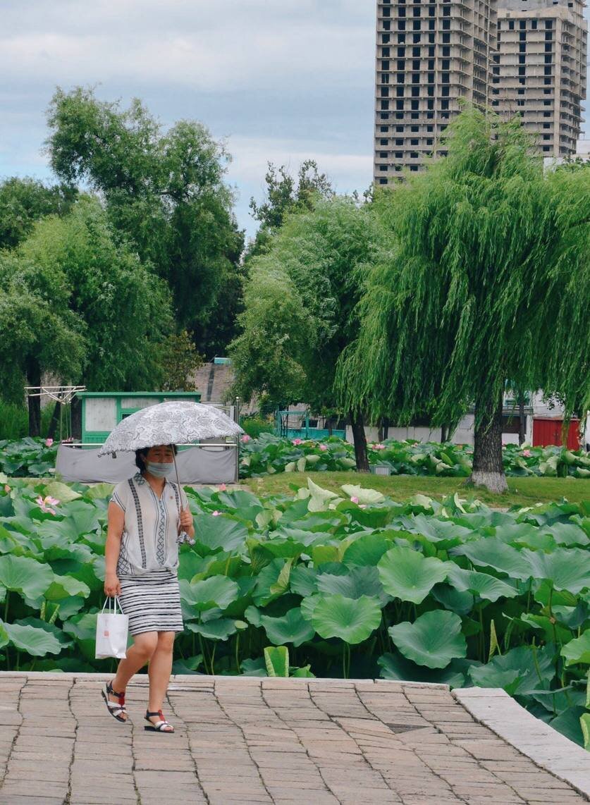 Кореянка в Пхеньяне (фото из личного архива)