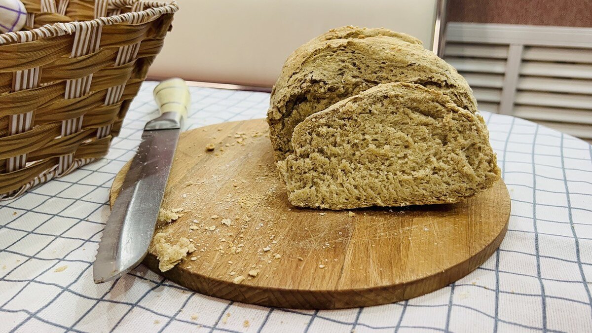 Ржано пшеничный хлеб в духовке рецепт