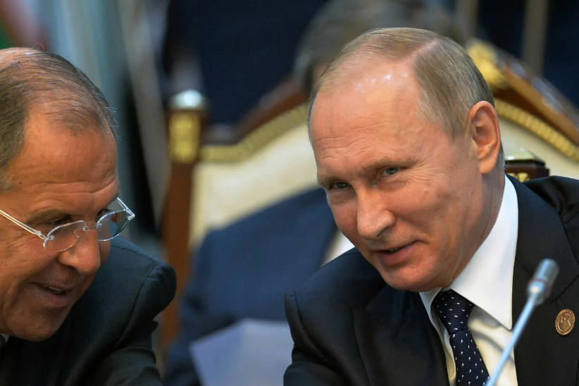 Сергей Лавров и Владимир Путин