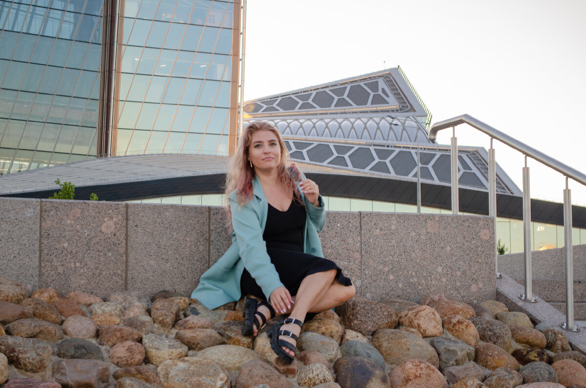 Лахта, набережная и я