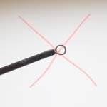 Кончик маховой удочки