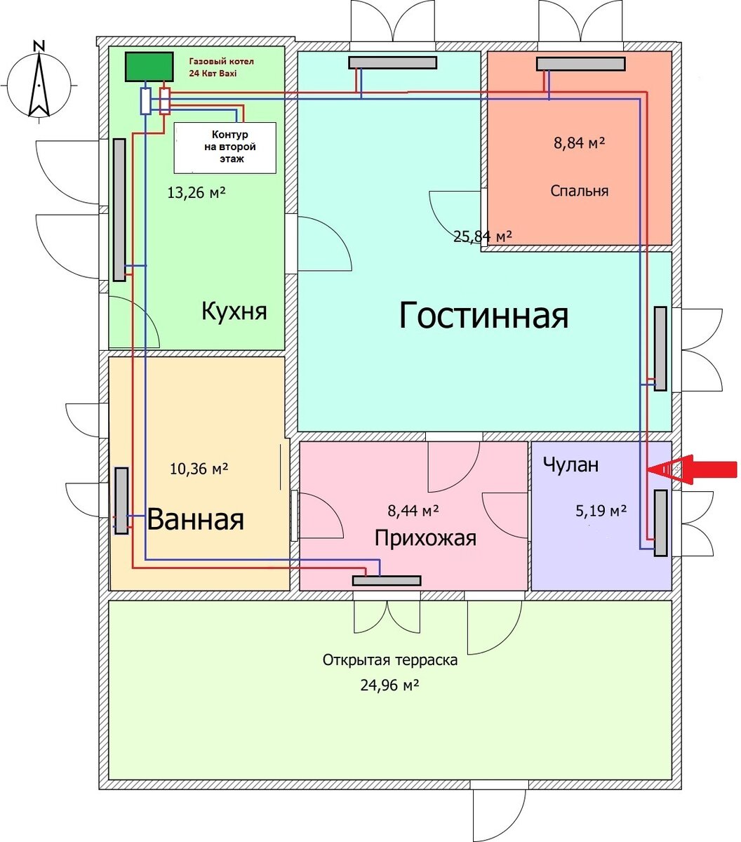 Как у меня первый раз замерзла система отопления в доме | Реконструкция  деревенского дома | Дзен