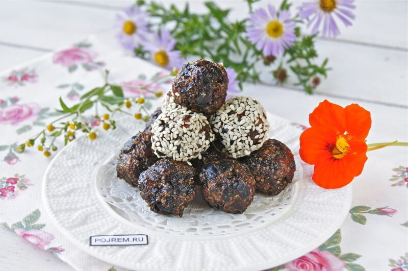 Натуральные конфеты из сухофруктов и орехов. Energy Balls. | Блог Евгения Курашова