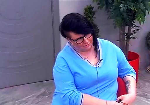 Саша Черно перед контрольным взвешиванием 12.06.2019 на шоу "Дом-2. Спаси свою любовь"