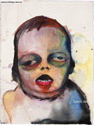 Ужас, застывший на холсте. Картины Мерлина Мэнсона | Мрачное Искусство  (Dark Art) | Дзен
