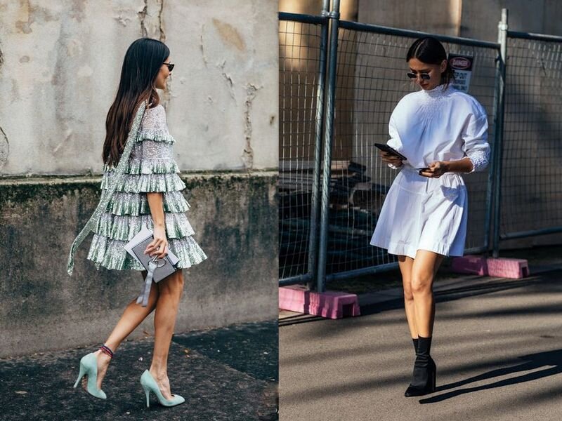 Легкое Платье С Ботинками фото 11