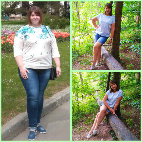 Динамика похудения с мая 2018 по июнь 2019