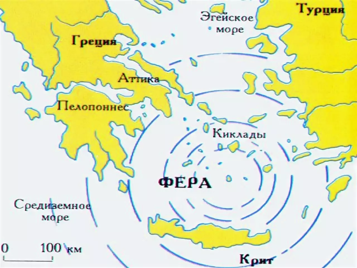 Крито минойская цивилизация карта