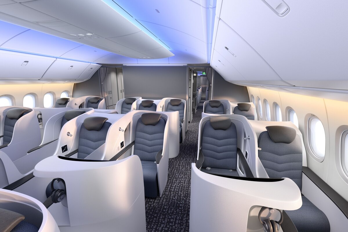 Самолет Boeing 777-9. Рендер: сайт Boeing