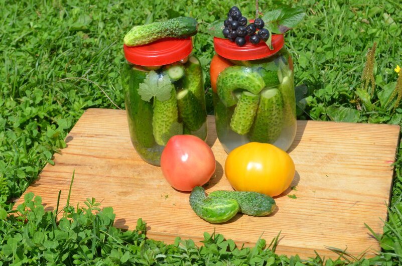 Вот такие соленые огурчики.