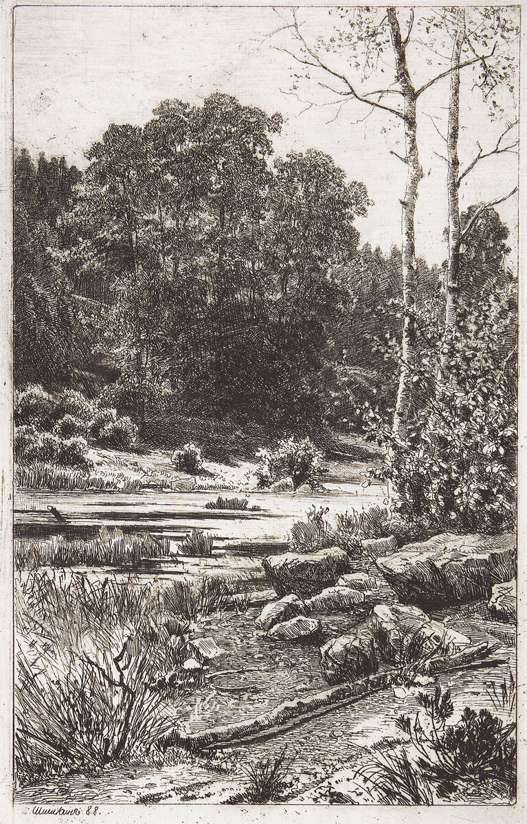  «СУХИЕ БЕРЁЗКИ», 1888 