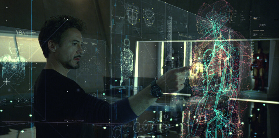 Кадр из фильма "Железный человек"