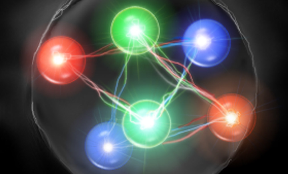 Иллюстрация на тему "Кварки"