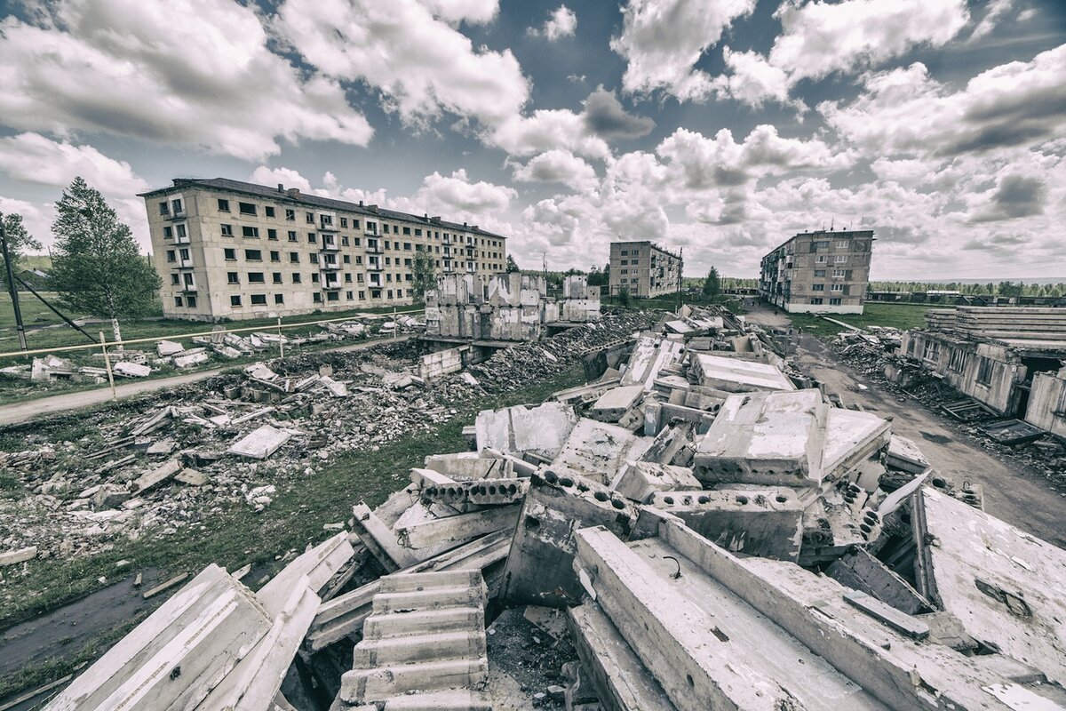 Заброшенные города московской области фото и карта