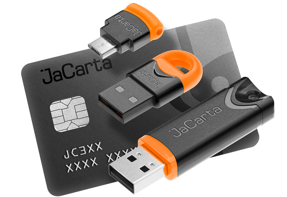 линейка смарт-карт и USB-токенов JaCarta.