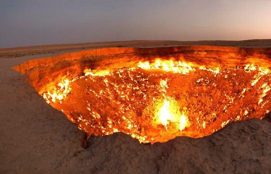 "Врата в Ад". Источник uznayvse.ru