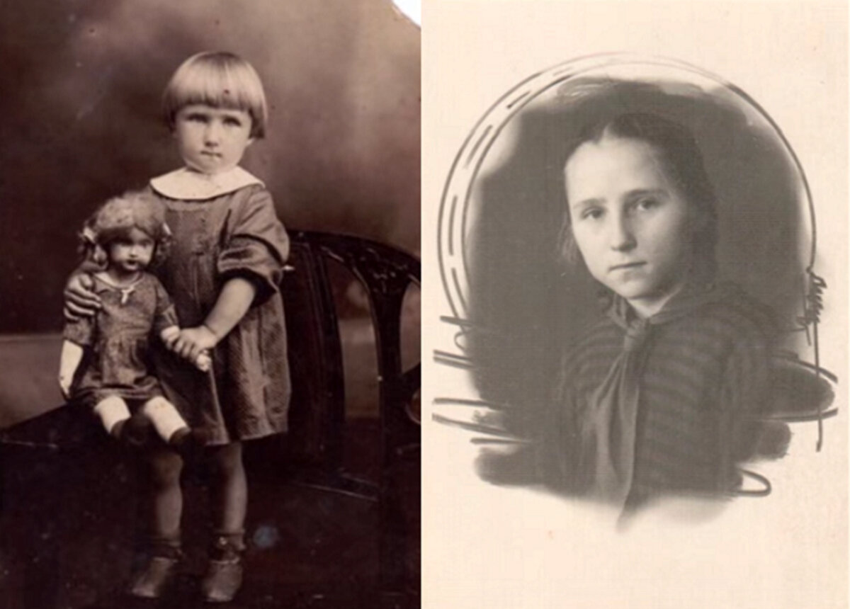 фото в детстве и молодости