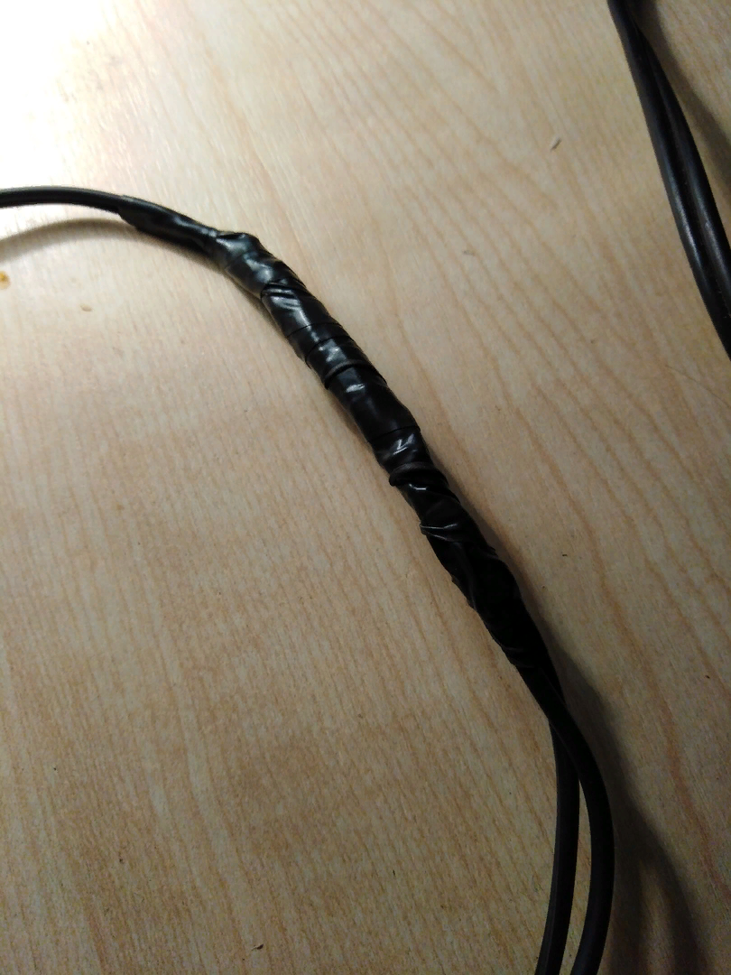 AUX кабель mini jack 3.5 mm - 2 тюльпана
